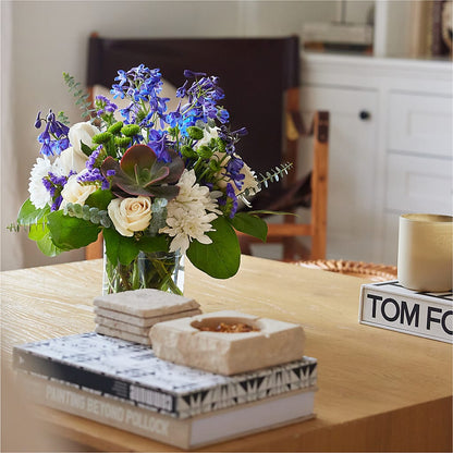 Cerulean Waves Bouquet –  United Market Street, Lubbock TX