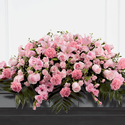 Garden of Comfort Casket Spray (Standard) –  United Market Street, Lubbock TX
