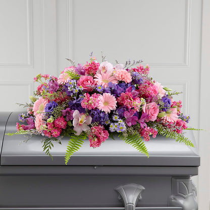 Glorious Garden Casket Spray –  United Market Street, Lubbock TX