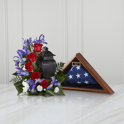 Patriotic Tribute Arrangement –  United Market Street, Lubbock TX