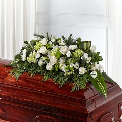 Hopeful Gesture Casket Spray –  United Market Street, Lubbock TX