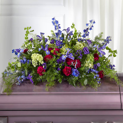 Always Treasured Casket Spray –  United Market Street, Lubbock TX