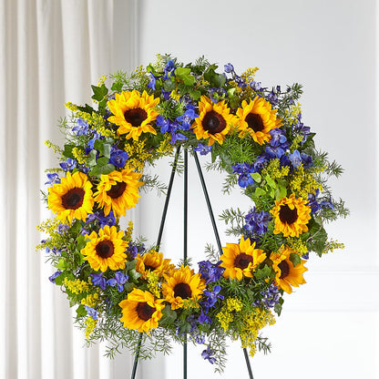 Bright Rays Wreath –  United Market Street, Lubbock TX