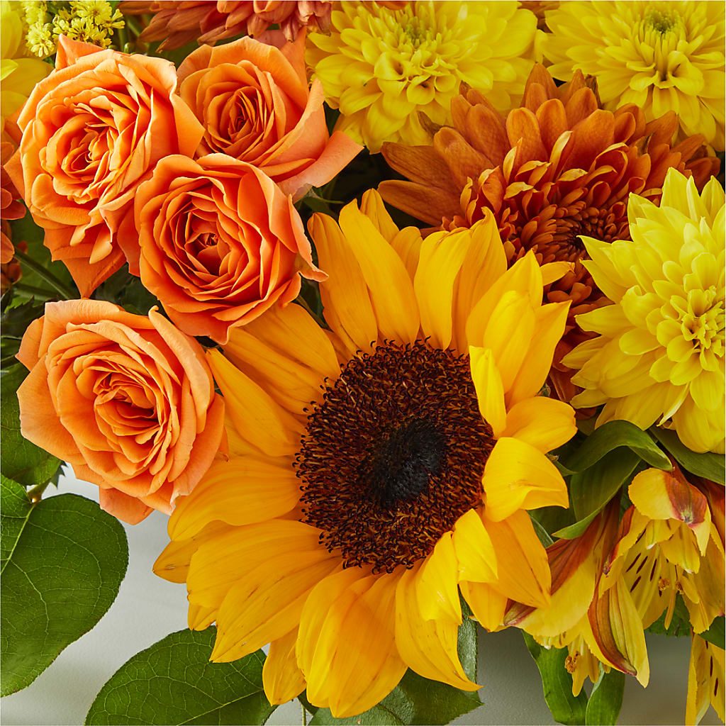 Autumn Harmony Centerpiece –  United Market Street, Lubbock TX