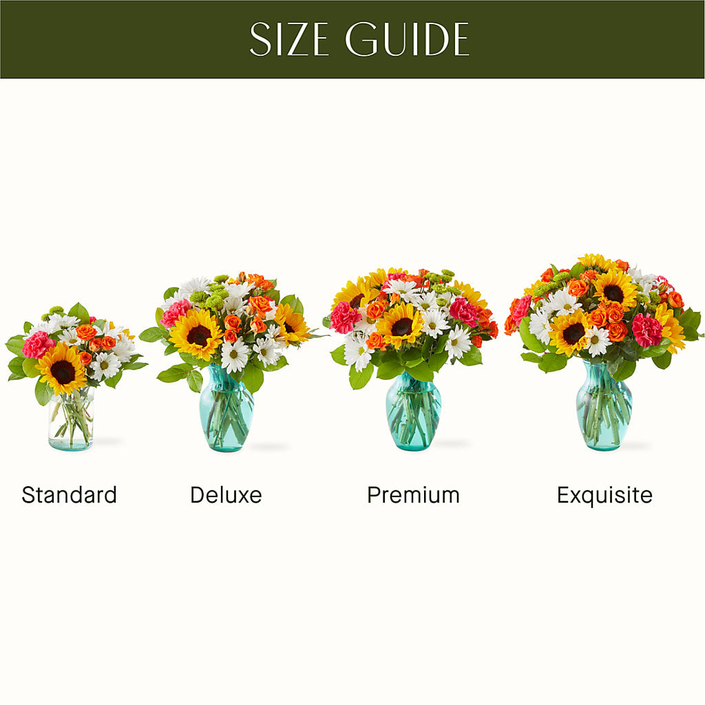 Sun-drenched Blooms Bouquet –  United Market Street, Lubbock TX
