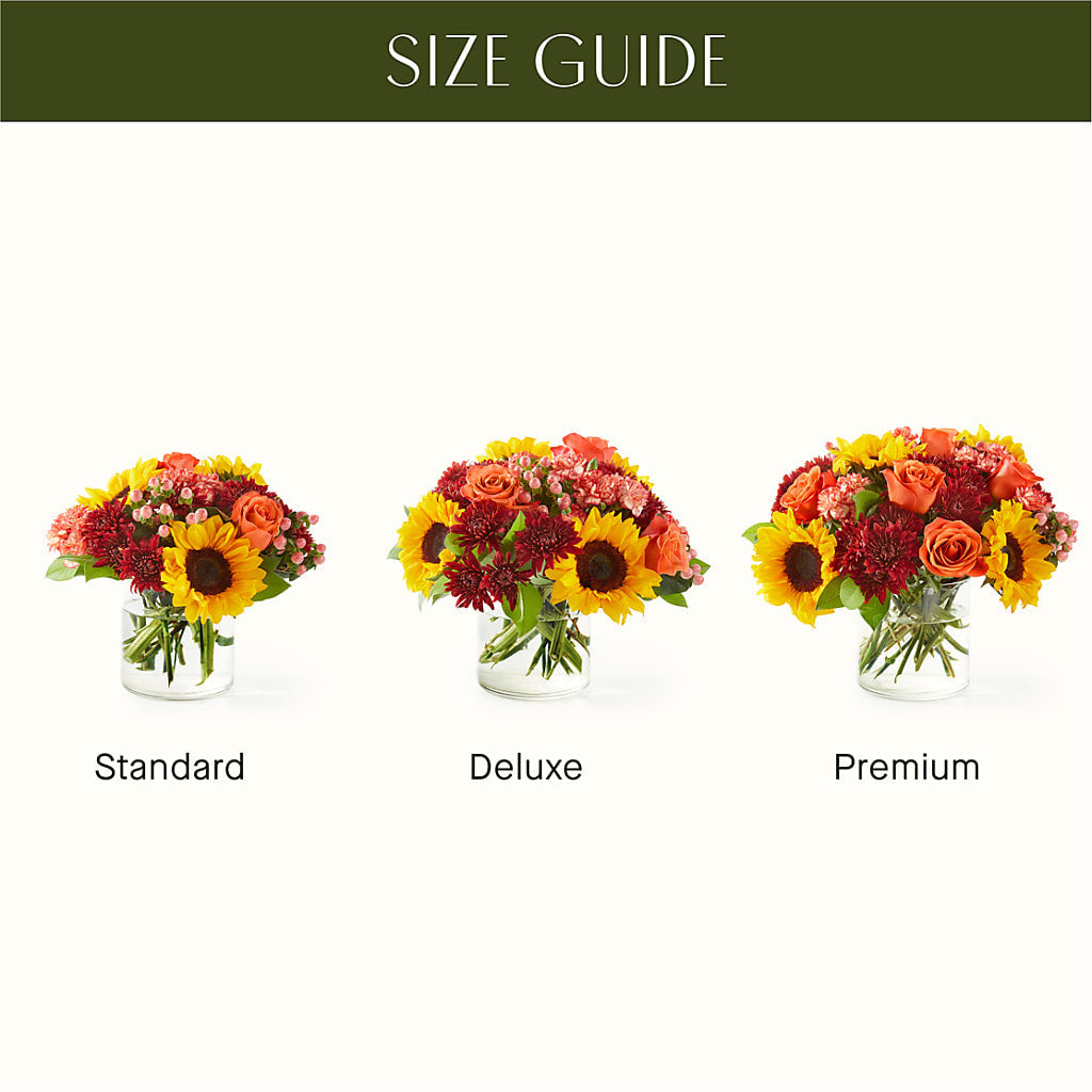 September Sunset Bouquet –  United Market Street, Lubbock TX