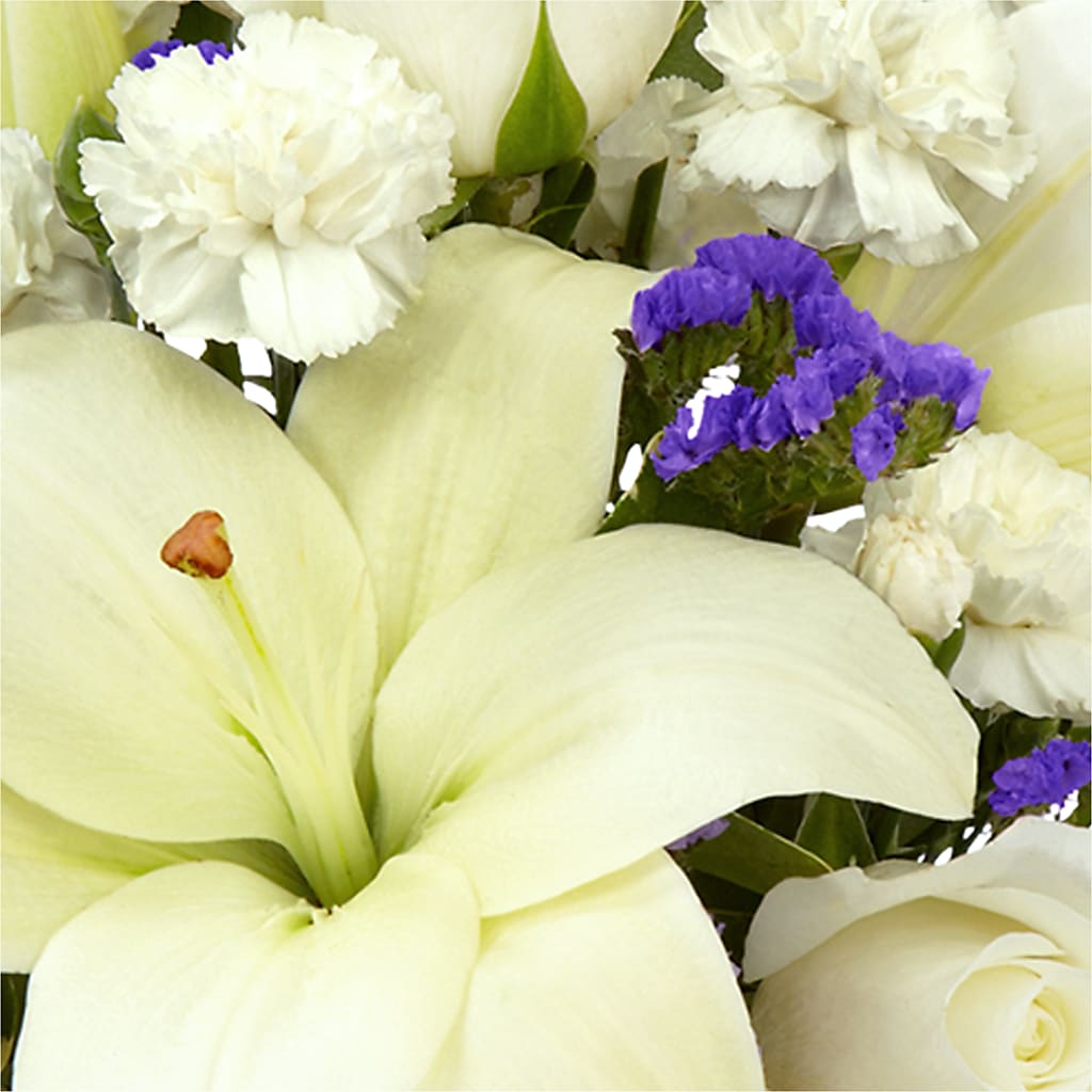 Sapphire Rush Bouquet –  United Market Street, Lubbock TX
