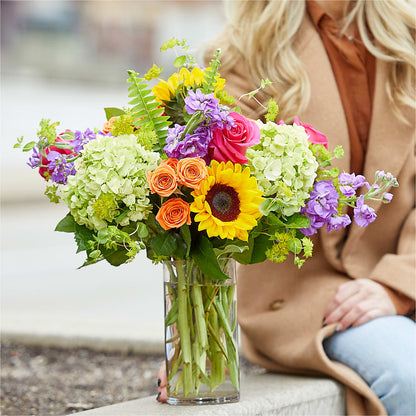Vibrant Greetings Bouquet –  United Market Street, Lubbock TX