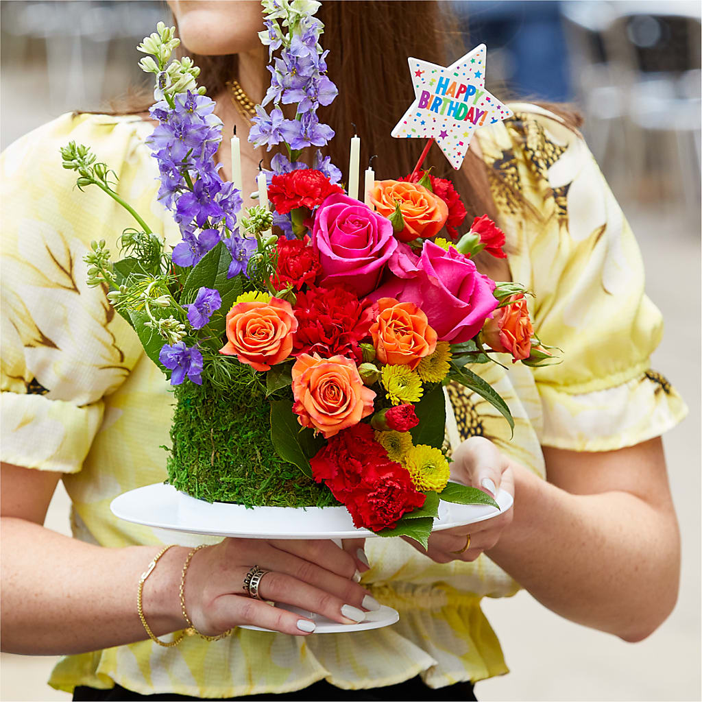 Best Year Yet Floral Cake –  United Market Street, Lubbock TX